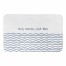 Doodle Waves 34x21 Personalized Bath Mat