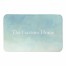 Ocean-Inspired Watercolor 34x21 Personalized Bath Mat