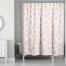 Coral Starfish Pattern 71x74 Shower Curtain