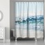 Ocean Waves 71x74 Shower Curtain