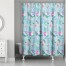 Mermaid Pattern 71x74 Shower Curtain