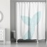 Mermaid Tail 71x74 Shower Curtain