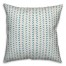 Blue Petal Pattern Pillow