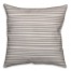 Gray Abstract Stripes Pillow