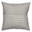 Sketched Gray Stripes Pillow