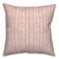 Blush Watercolor Vines Pillow