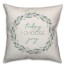 Today I Choose Joy Sentiment Wreath Pillow