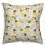 Sketched Lemon Pattern Pillow