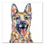 Watercolor German Shepard Wall Art