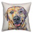 Watercolor Lab Pillow