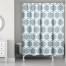 Lattice Shower Curtain