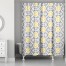 Geo Circles Shower Curtain