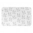 Bunny Pattern 34x21 Bath Mat