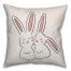 Love Bunnies 16x16 Spun Poly Pillow