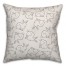 Bunny Pattern 16x16 Spun Poly Pillow