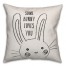 Some Bunny Loves You 16x16 Spun Poly Pillow
