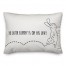 Easter Bunny is on his Way 14x20 Spun Poly Pillow