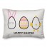 Happy Easter Eggs 14x20 Spun Poly Pillow