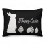 Happy Easter 14x20 Spun Poly Pillow