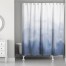 Blue Watercolor 71x74 Shower Curtain