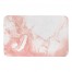 Blush Abstract Marble 34x21 Bath Mat