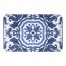 Blue Damask Tile 34x21 Bath Mat