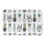Potted Cacti Print 34x21 Bath Mat