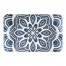 Blue Mandala 34x21 Bath Mat