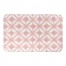 Blush Watercolor Abstract Diamonds 34x21 Bath Mat
