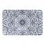Navy Medallion 34x21 Bath Mat