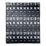 Navy Mudcloth Print 50x60 Coral Fleece Blanket