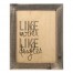 Like Mother Like Daughter 14x11 Framed Wood Print