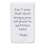 No Cell Phones Tea Towel