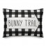 Buffalo Check Bunny Trail 14x20 Spun Poly Pillow