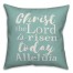 Christ the Lord is Risen Script Pillow