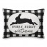 Buffalo Check Every Bunny Welcome 14x20 Spun Poly Pillow