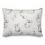 Sketched Bunny Pattern 14x20 Spun Poly Pillow