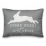 Every Leaping Bunny Welcome Spun Poly Pillow