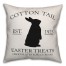 Cotton Tail Easter Treats Pillow