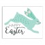 Leaping Rabbit Wall Art