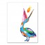 Painterly Pelican 30x40 Canvas Wall Art