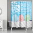 Sun Bathing Beauties 71x74 Shower Curtain