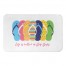 Life is Better in Flip Flops 34x21 Bath Mat