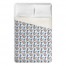 Coral Anchor Pattern Duvet
