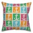 Colorful Anchor Pattern Pillow