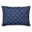 Blue Fish Pattern Pillow