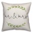 Mr and Mrs Wreath Pillow