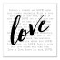 Love definition 16x16 Canvas Wall Art