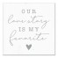 Our love story is my favorite 16x16 Canvas Wall Art