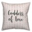 Goddess of Love Spun Poly Pillow